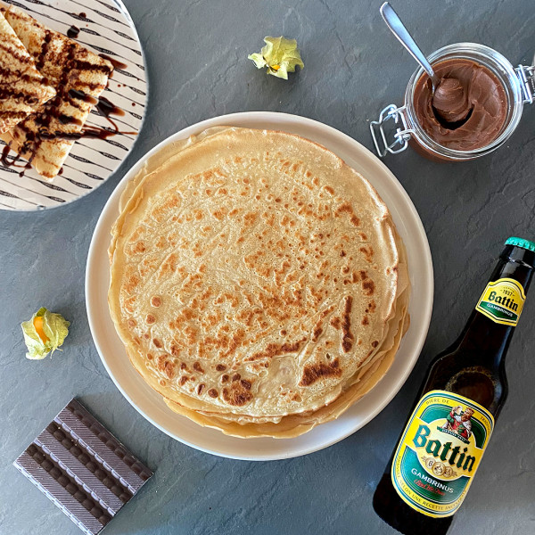 Une recette de crêpes à la bière Battin originale à tester d’urgence pour la chandeleur !