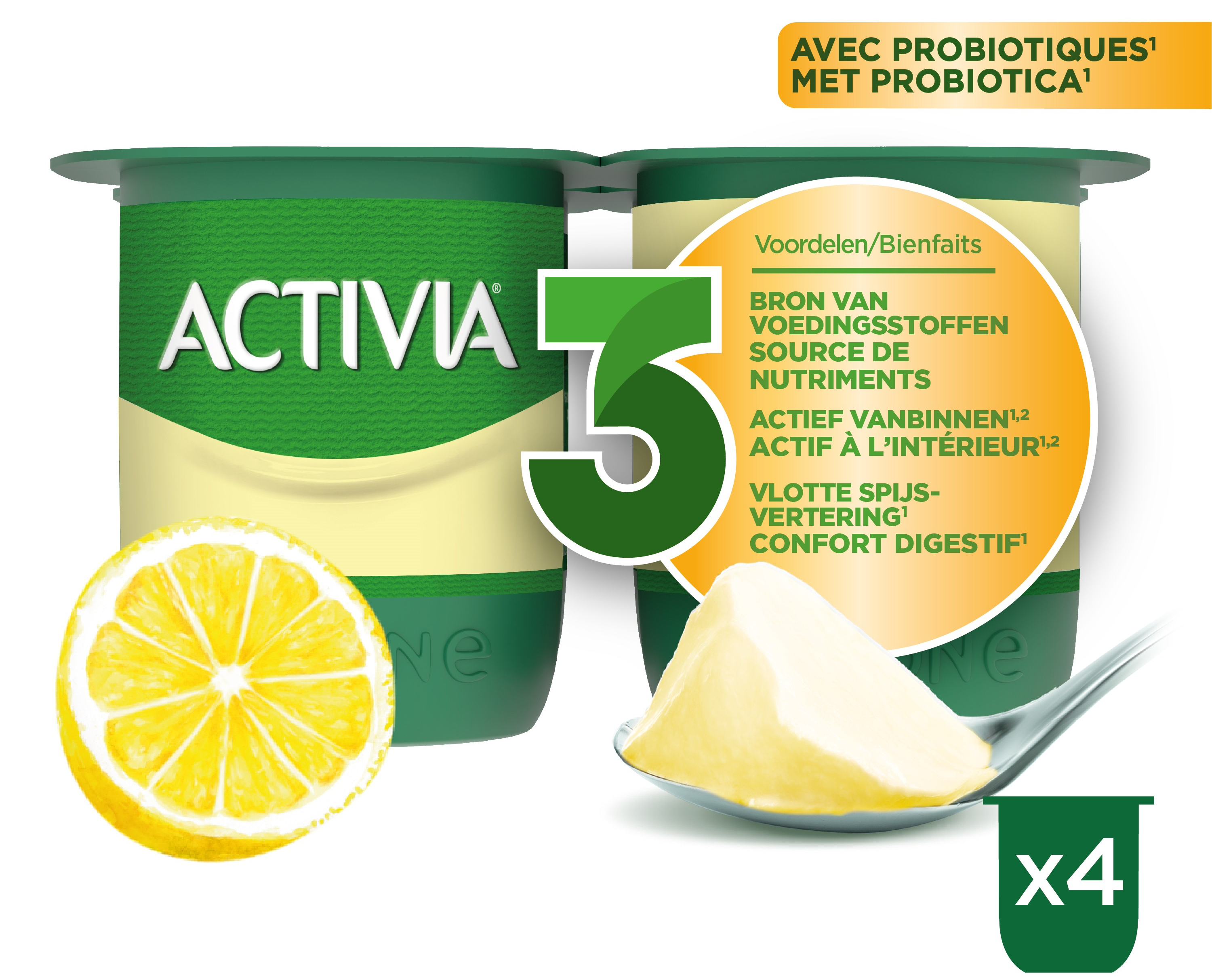 Activia Zitrone