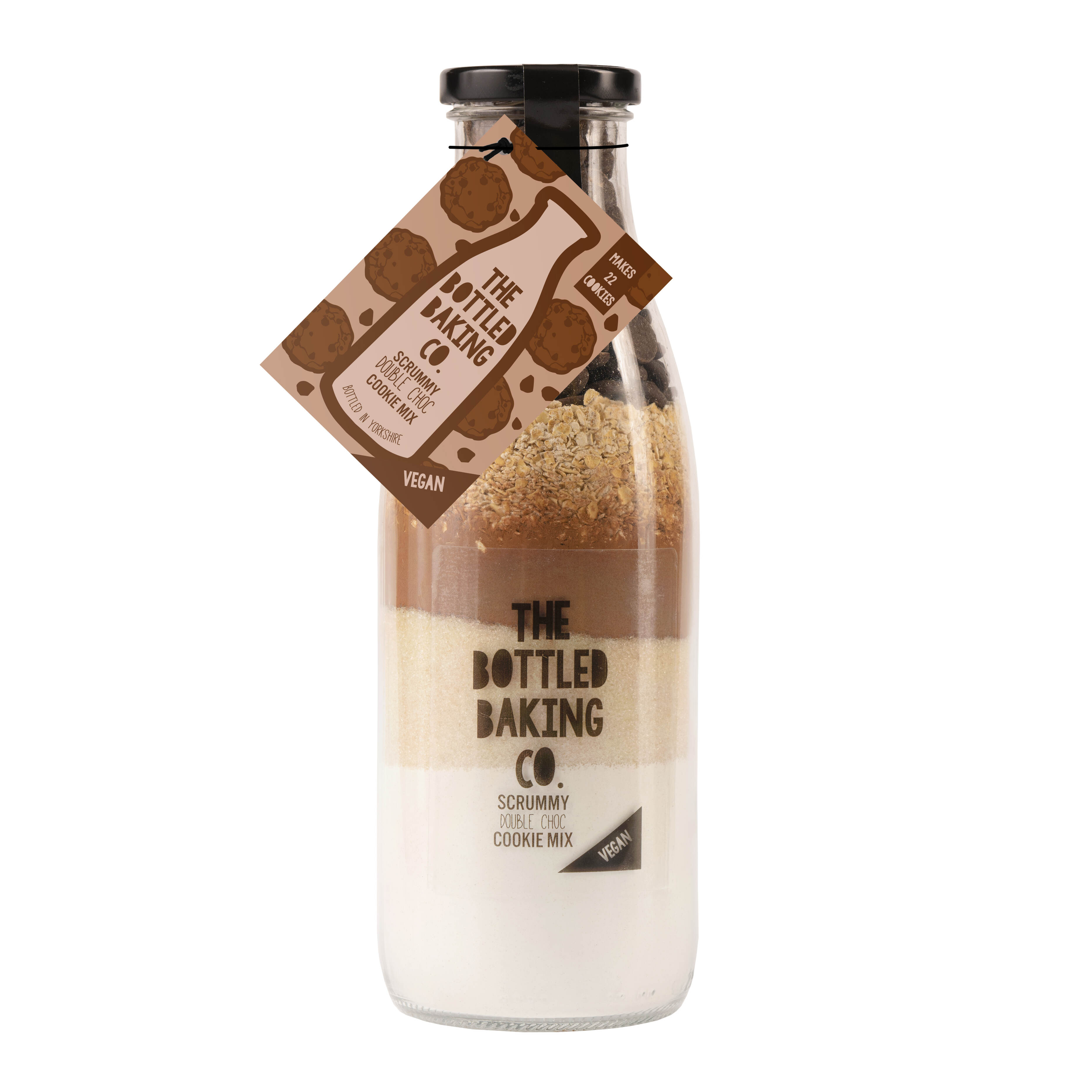 Bottled Baking Vegan Double Choc Cookie