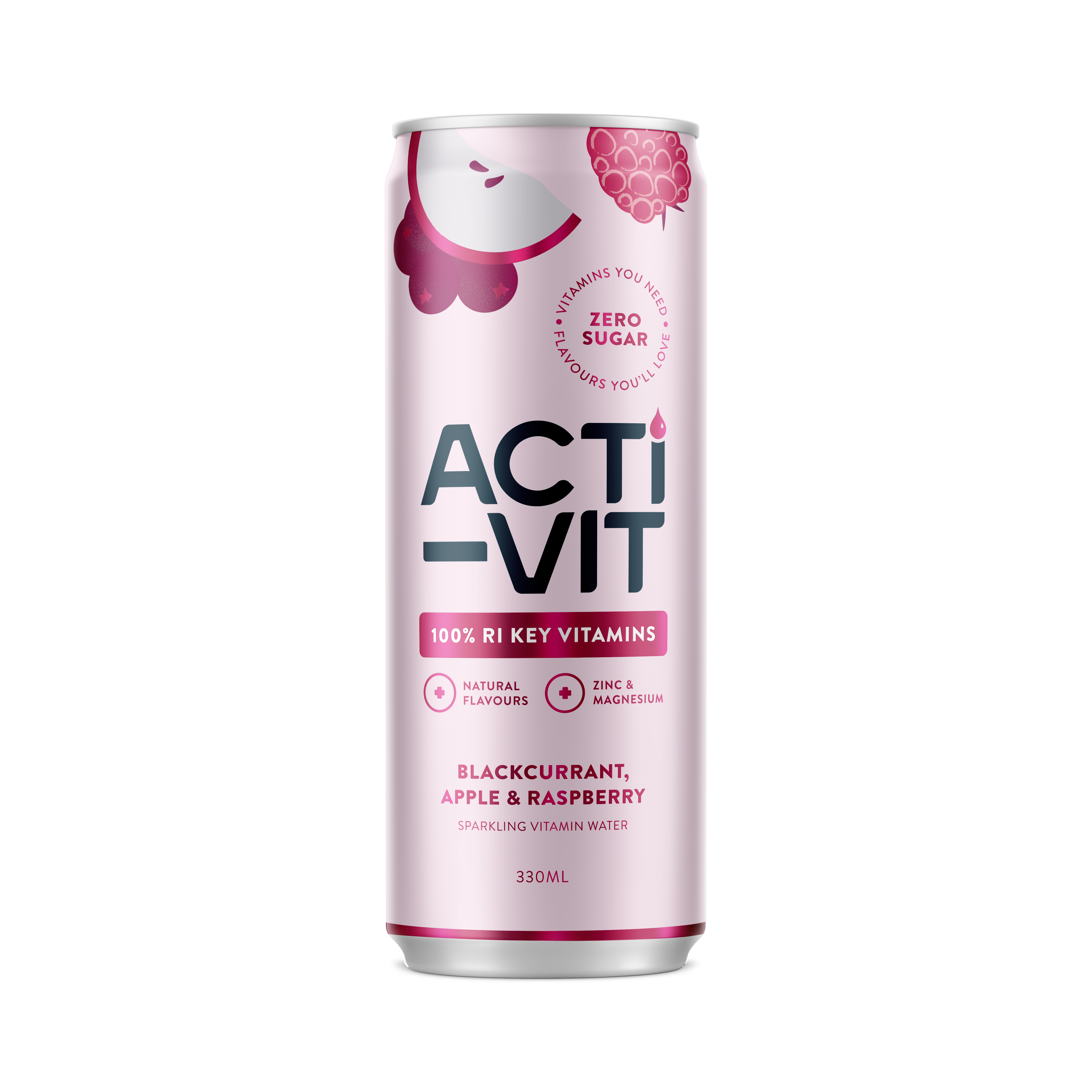 Actiph Myrtille Pomme 330Ml