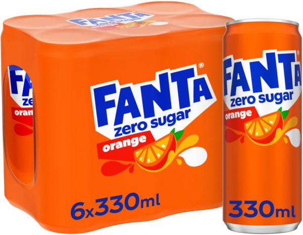 Fanta Zero Orange