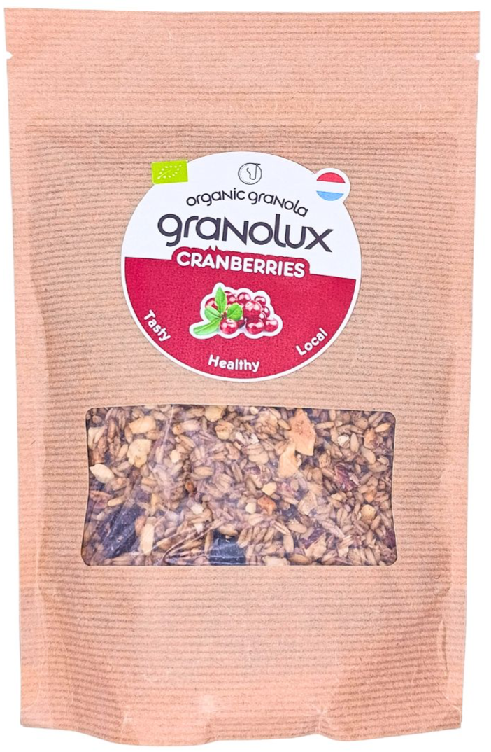 Granola aux canneberges