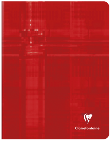 Heft Clairefontaine Rot