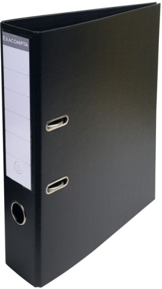 Ordner Exacompta 7CM Schwarz