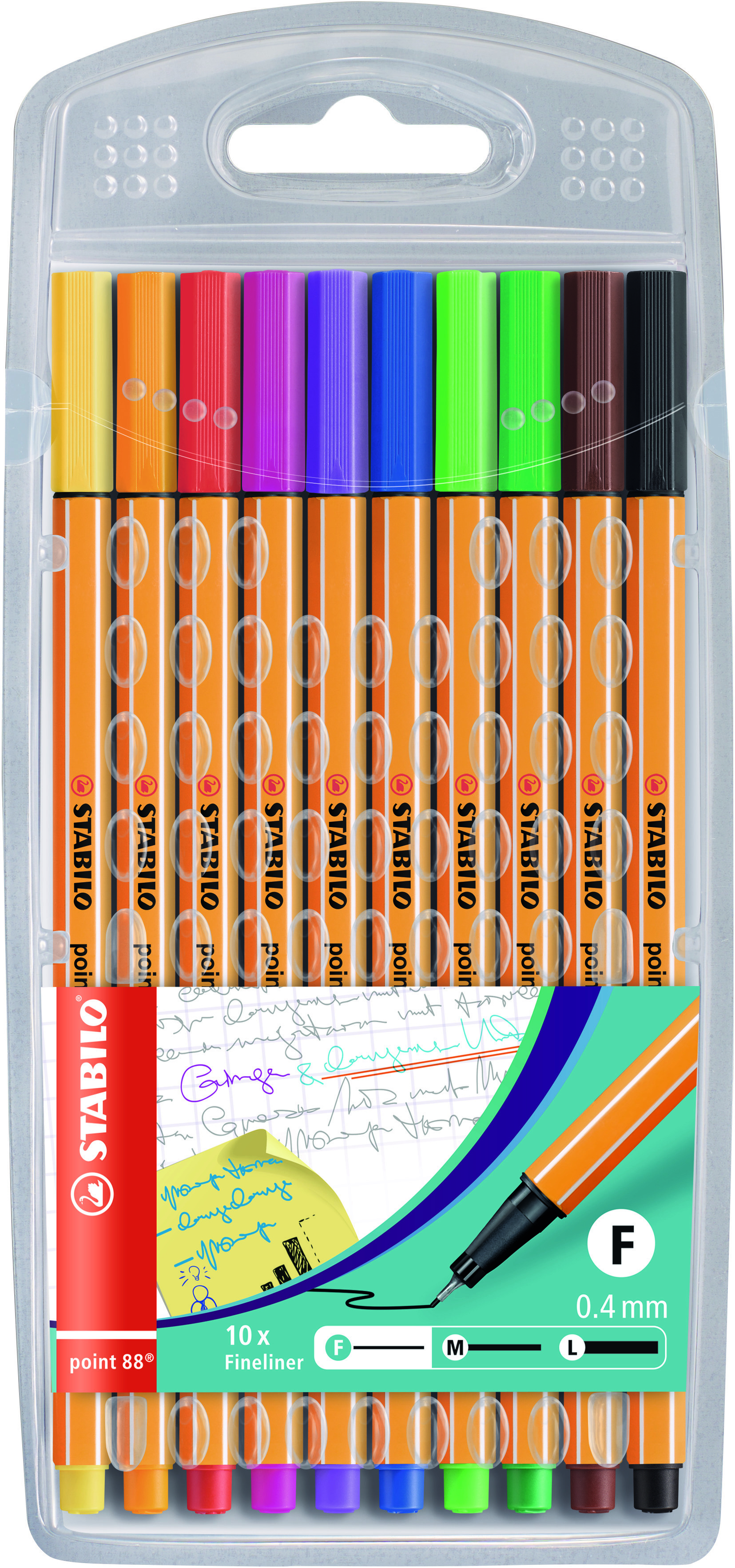 Fineliner Stabilo 10 Stéck