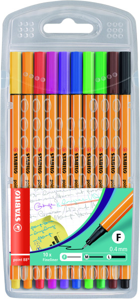 Fineliner Stabilo 10 Stéck