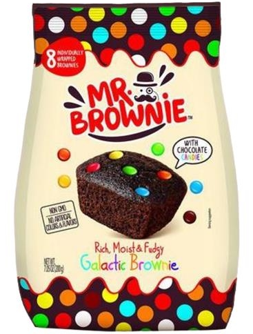 Galaktische Brownies mit Schokoladen