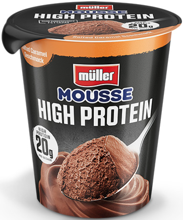 Protein Salted Caramel Mousse