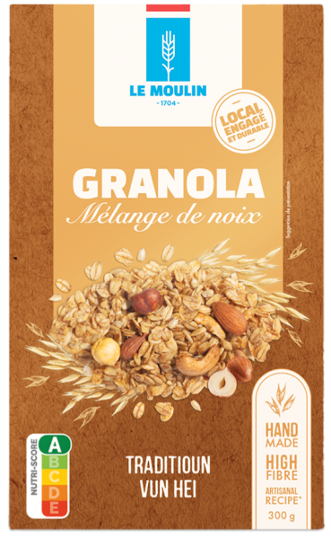 Gemëschte Nëss Granola