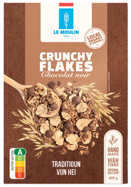 Knusprech Flacken Chocolat Noir