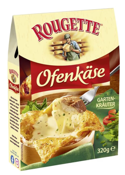 Rougette Ofenkäse Gartenkrauter