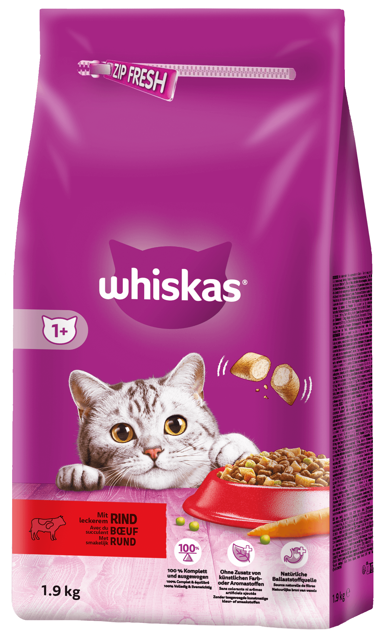 Whiskas Boeuf 1+