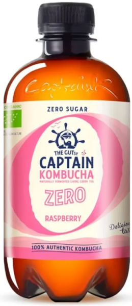 Captain Kombucha Framboise Zéro