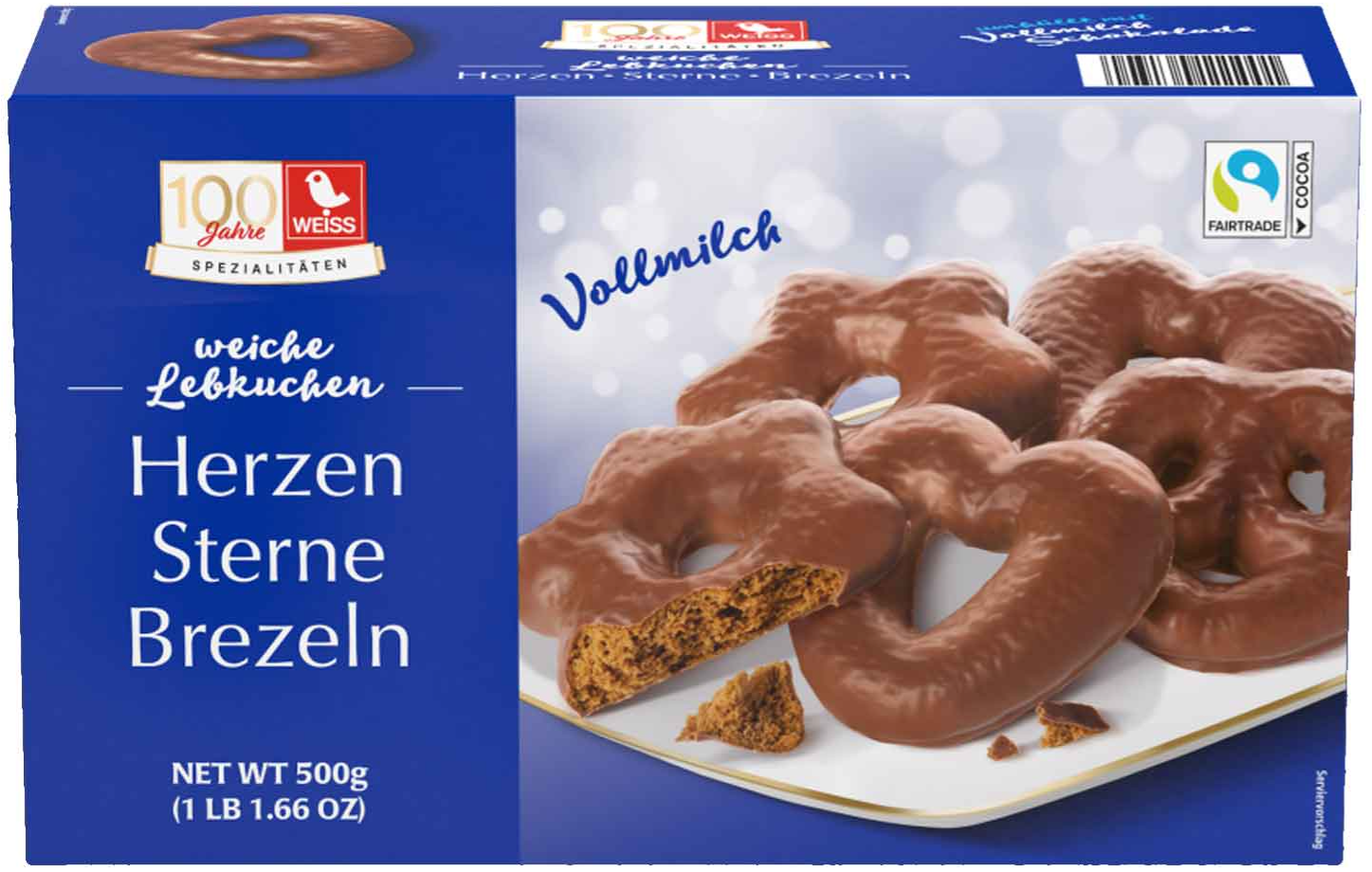 Mini Hearts/Stars/Pretzels Whole Milk