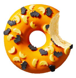 4 Donuts Halloween