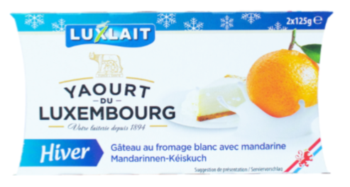 Yaourt gat. fromage blanc avec mandarine