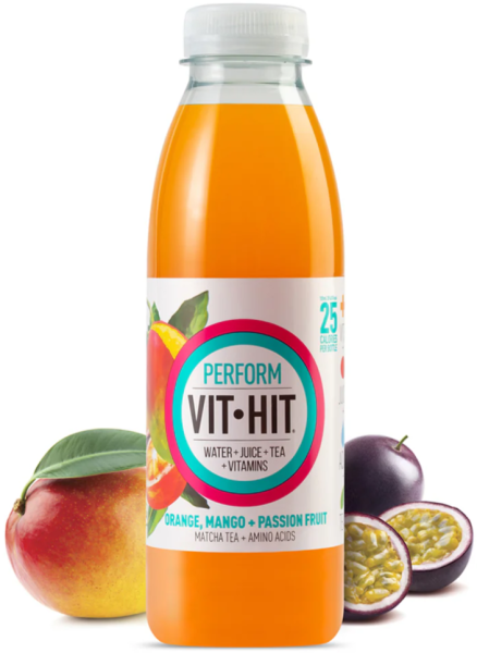 Vit Hit Orange, Mangue, Fruit de passion