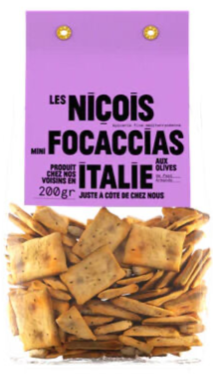 Mini Focaccia Oliven