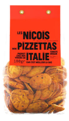 Tomaten- an Oregano-Pizetten