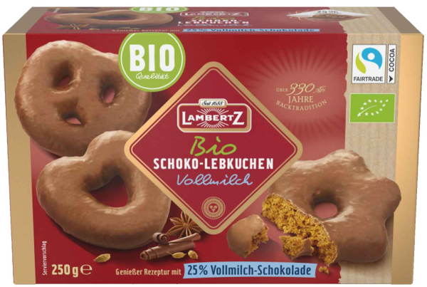 Bio Herzen/Sterne/Brezeln Vollmilch