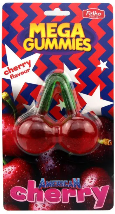 Mega Gummies American Cerise