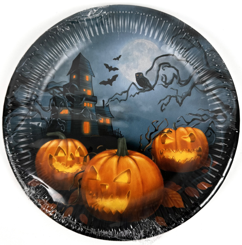 Halloween plates