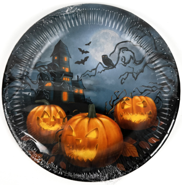Halloween plates