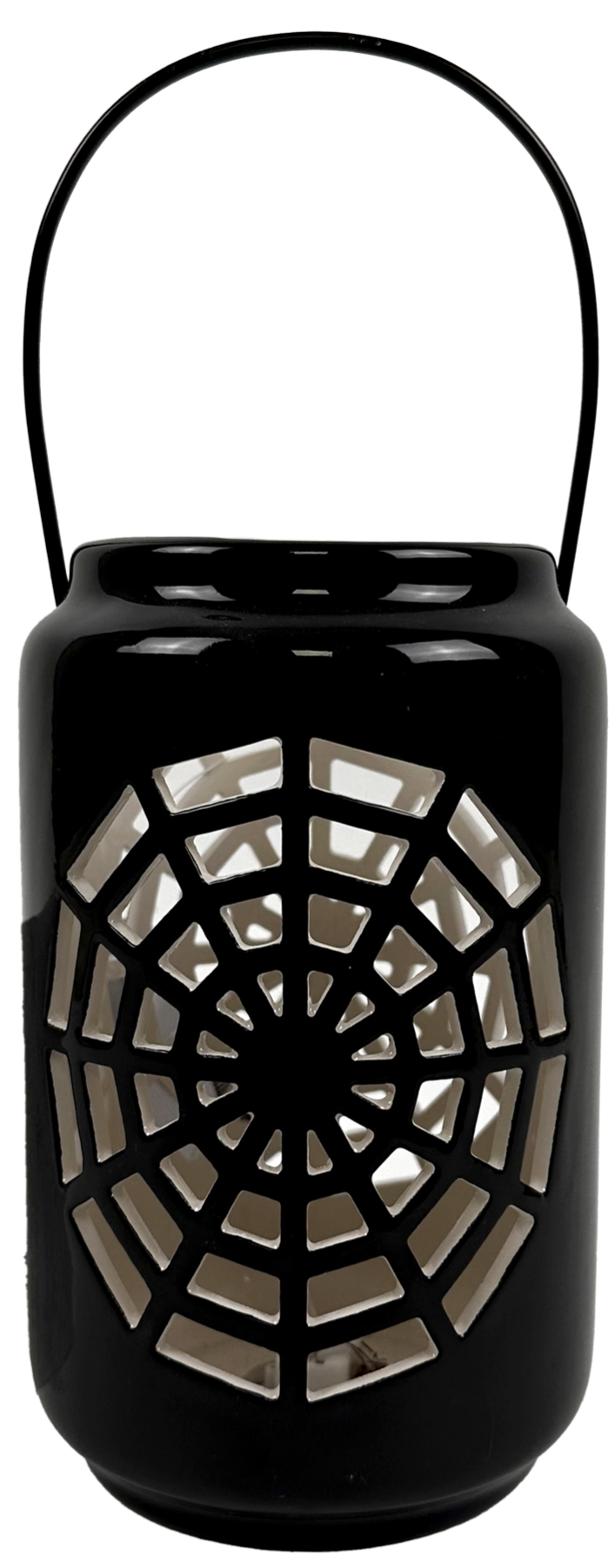 Black Halloween lantern