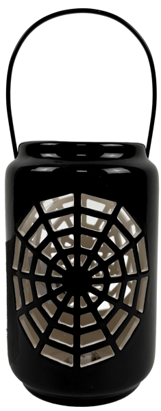 Black Halloween lantern