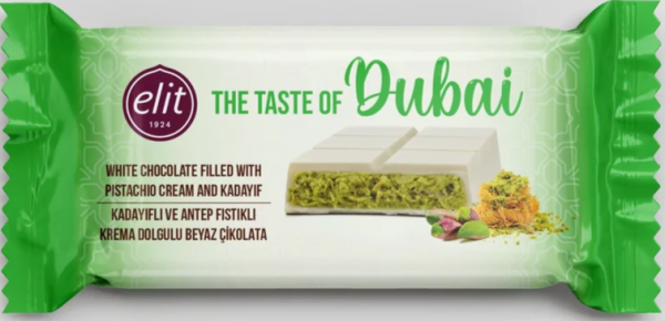 Weiße Dubai Schokolade