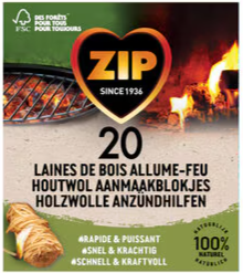 Laine de Bois Allume-Feu