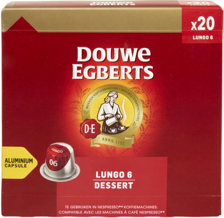 Capsules Lungo 6 Dessert