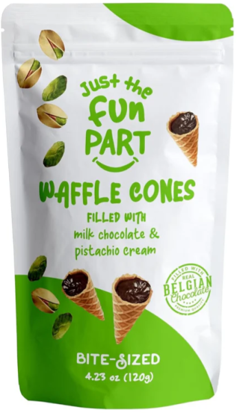 Waffle Cones Schoko-Pistazie