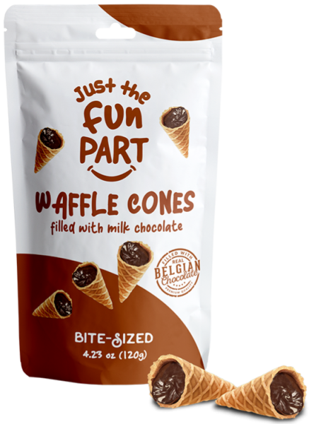 Waffle Cones Schokolade
