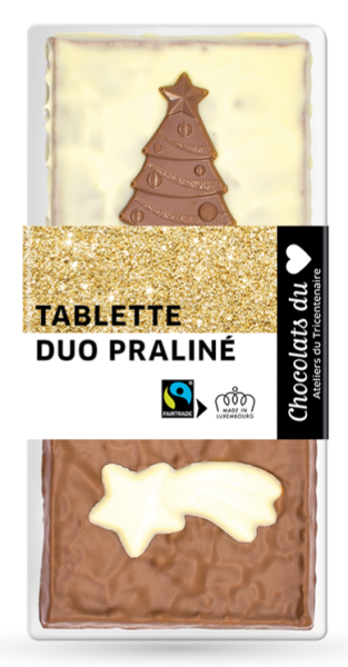 Chrëscht Praliné Duo Tablett