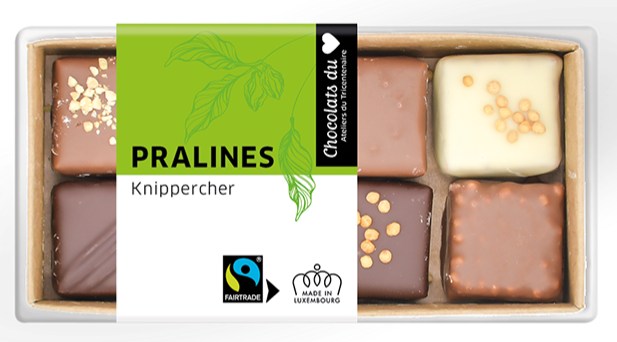 8 Pralinen Mëschung