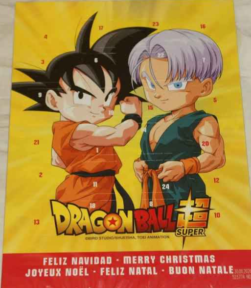 Adventskalenner Dragon Ball