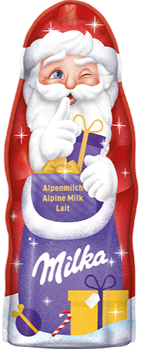 Weihnachtsmann Alpenmilch