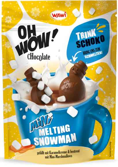 Mini bonhomme de neige fondant