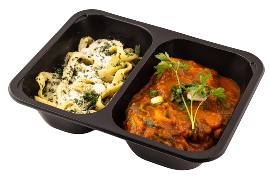 Osso bucco à la milanaise, tagliatelle