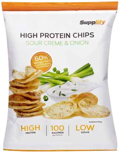 Protein Sour Cream Chips