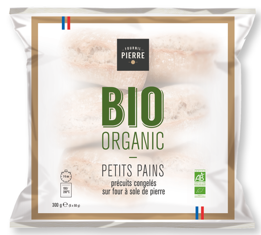 6 kleine Bio-Brötchen (natur)