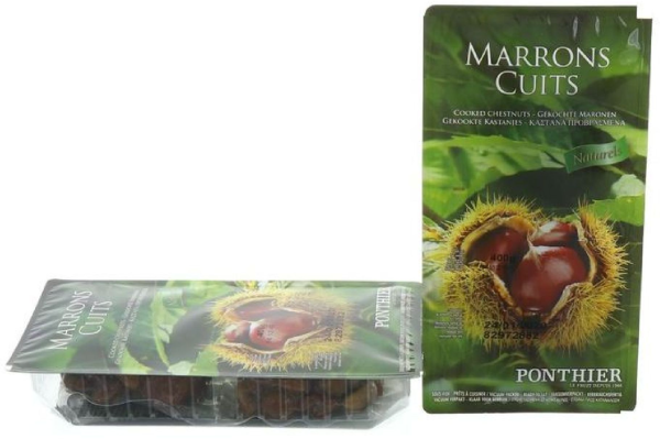 Sous-vide-gekochte Kastanien