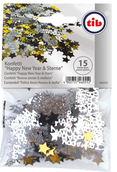 Tischdekoration Neujahr