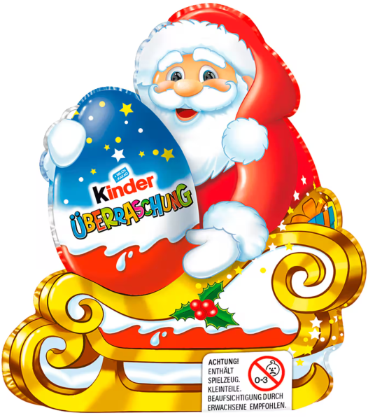 Kinder Weihnachtsmann & Überraschung