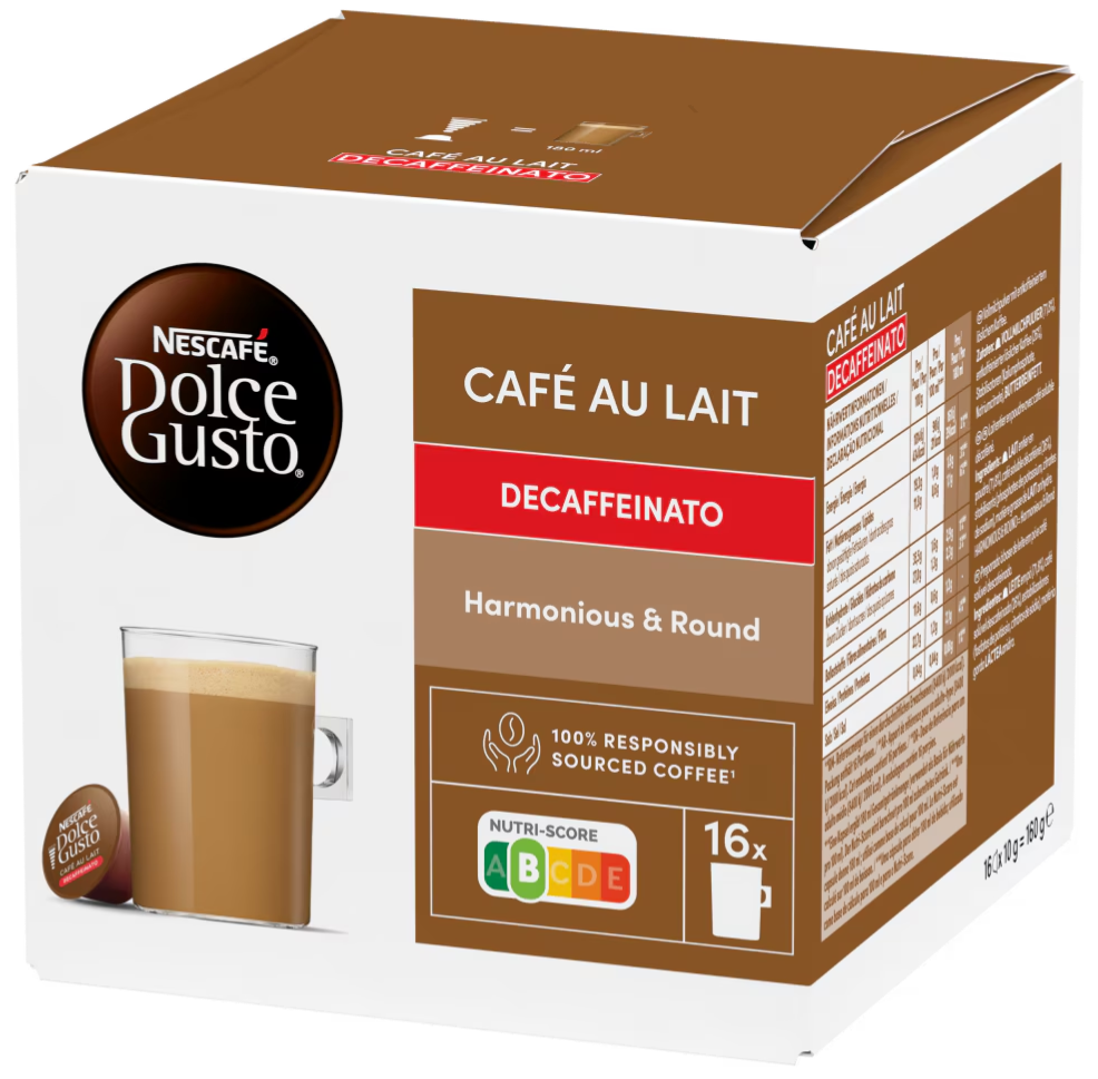 Dolce Gusto Café au Lait entkoffeiniert