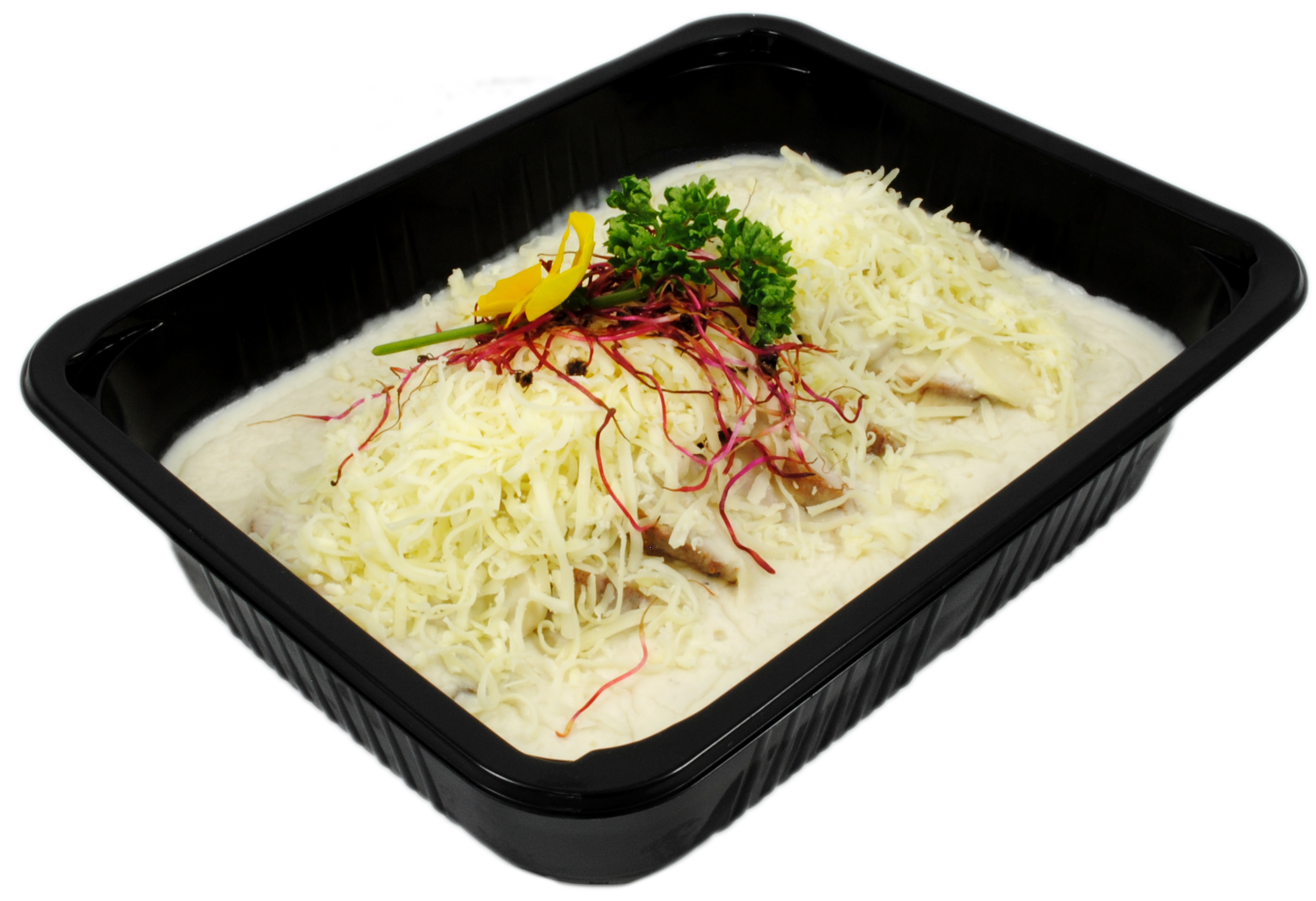 Schwein Orloff Pilze