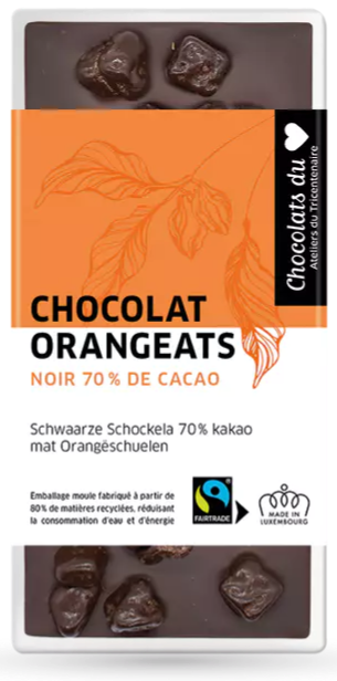 Schokola 70% Orangeat